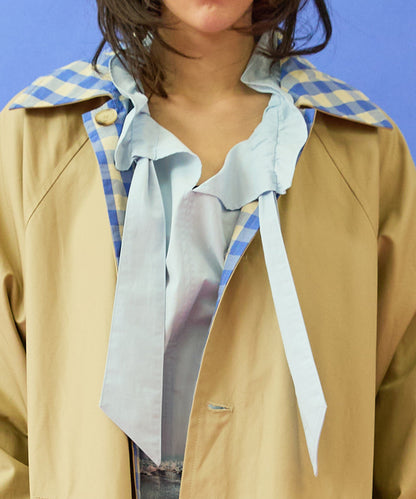 【FRNCH】リバーシブルマキシコート