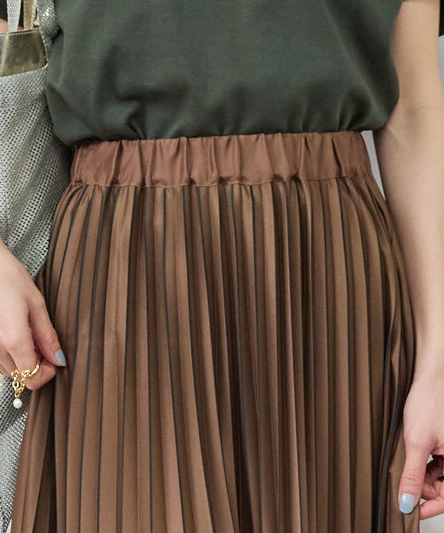 FONT LAB】グラデーションプリーツスカート'26SS｜ファッション通販の