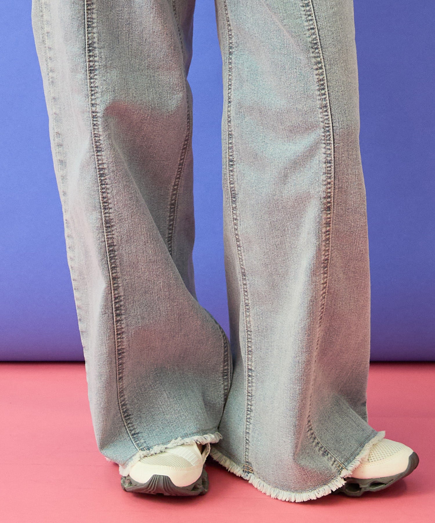 【FONT LAB】フリンジワイドデニム’26