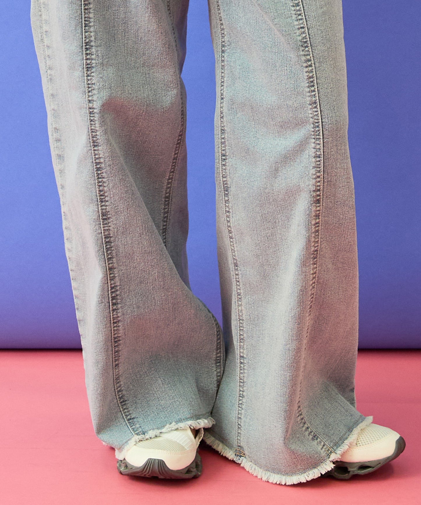 【FONT LAB】フリンジワイドデニム’26