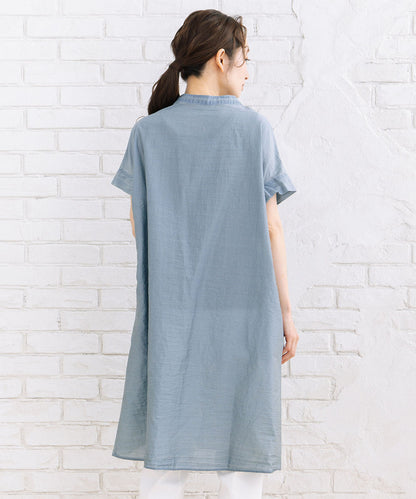 30-9679　FONTLAB スーパーライトデニムチュニック