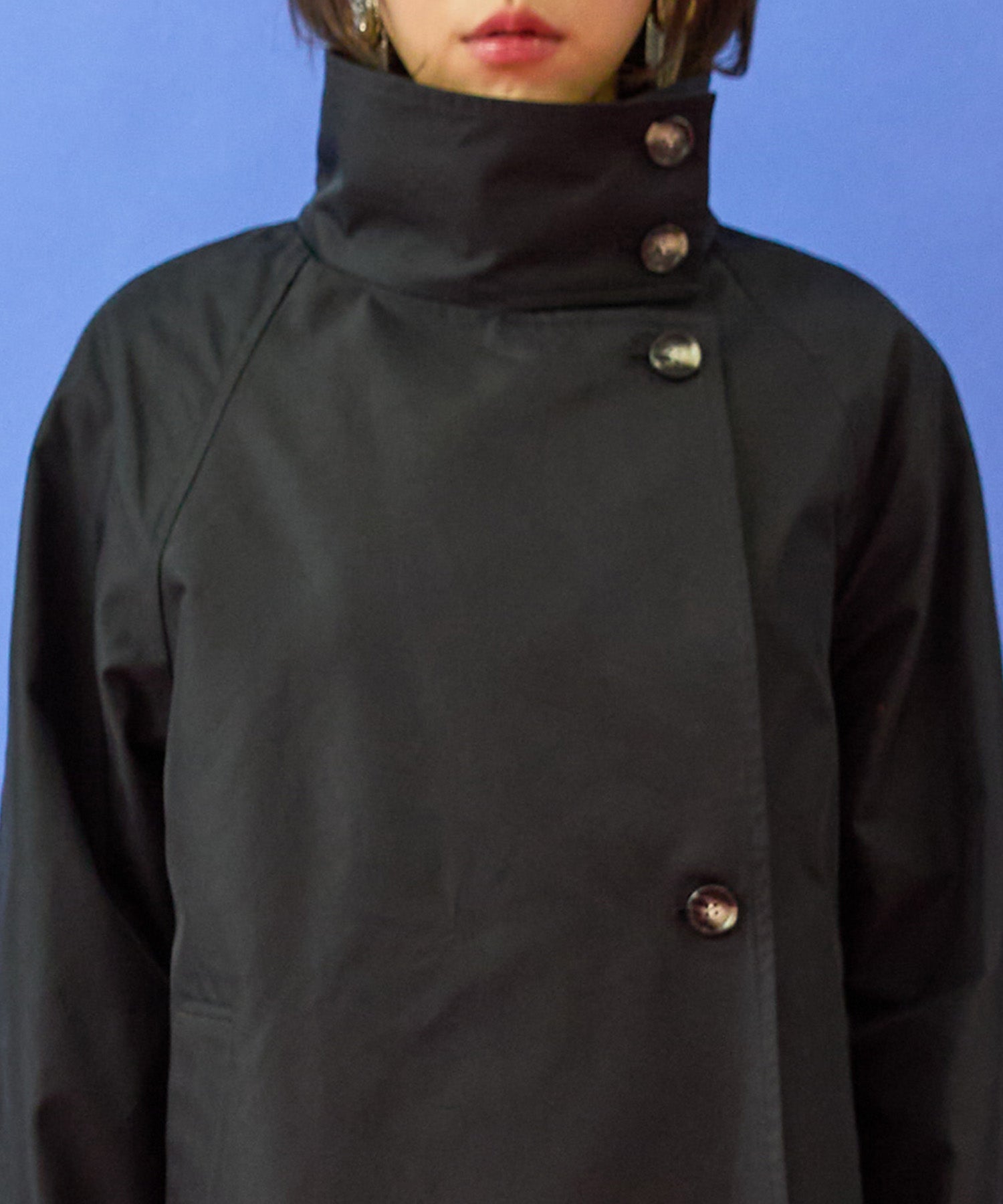 【JETSET SOLO PLUS】シャンブレーツイルショートコート