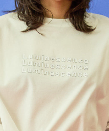 【FONT LAB】コットンスムース3DロゴロンT