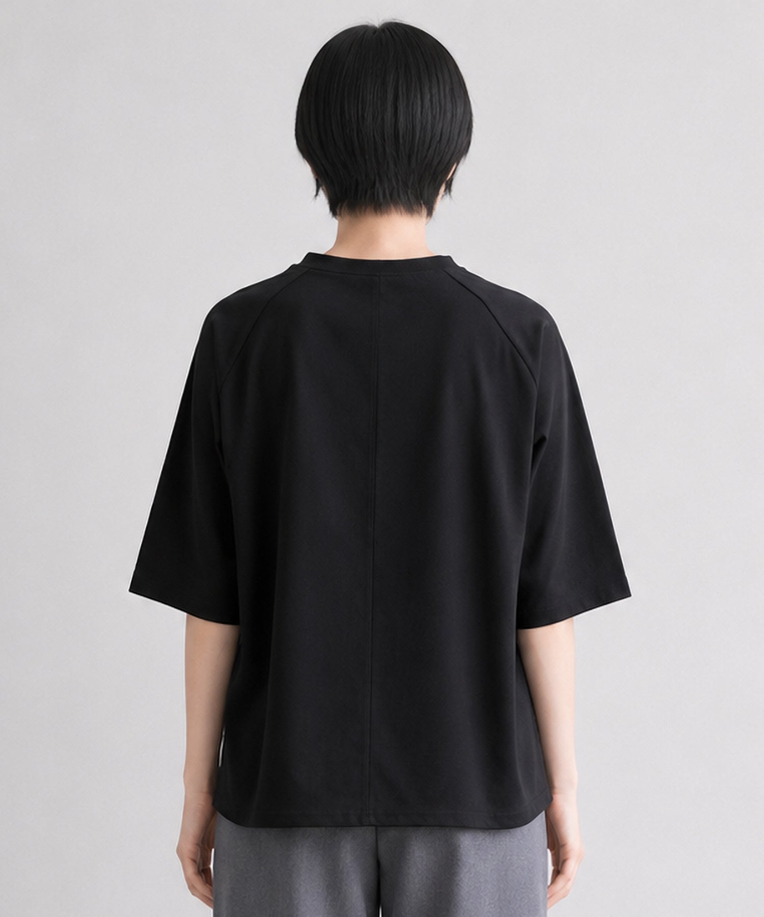 【FONT LAB】メタリックロゴオーバーTシャツ