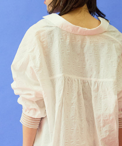 【FONT LAB】ランダムサッカードロストスキッパーシャツ’26