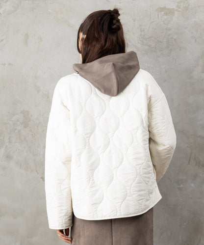 【FONT LAB】オニオンキルティングリバーシブルブルゾン