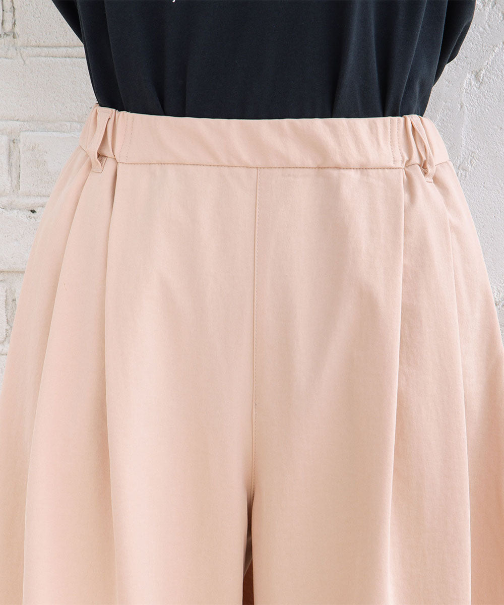 【sabstreet bis】【web限定】 ストレッチゆるタックワイドパンツ【先行予約】