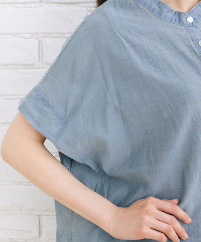 30-9679　FONTLAB スーパーライトデニムチュニック