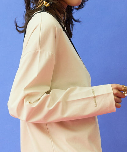 【FONT LAB】コットンスムース3DロゴロンT