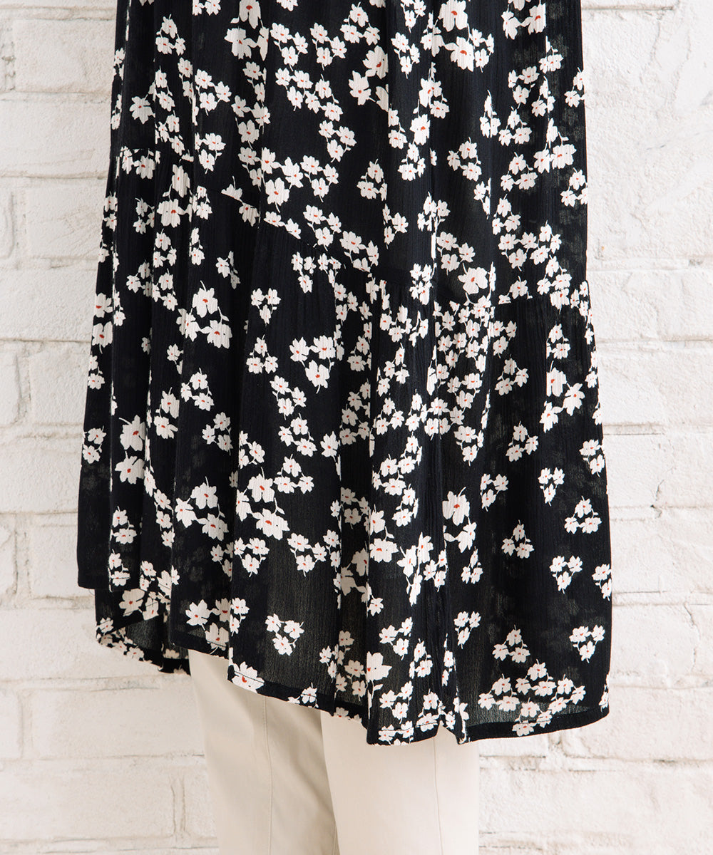 KAFFE リトルフラワープリントワンピース