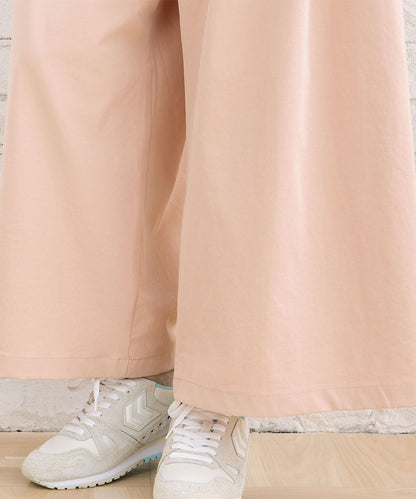 【sabstreet bis】【web限定】 ストレッチゆるタックワイドパンツ