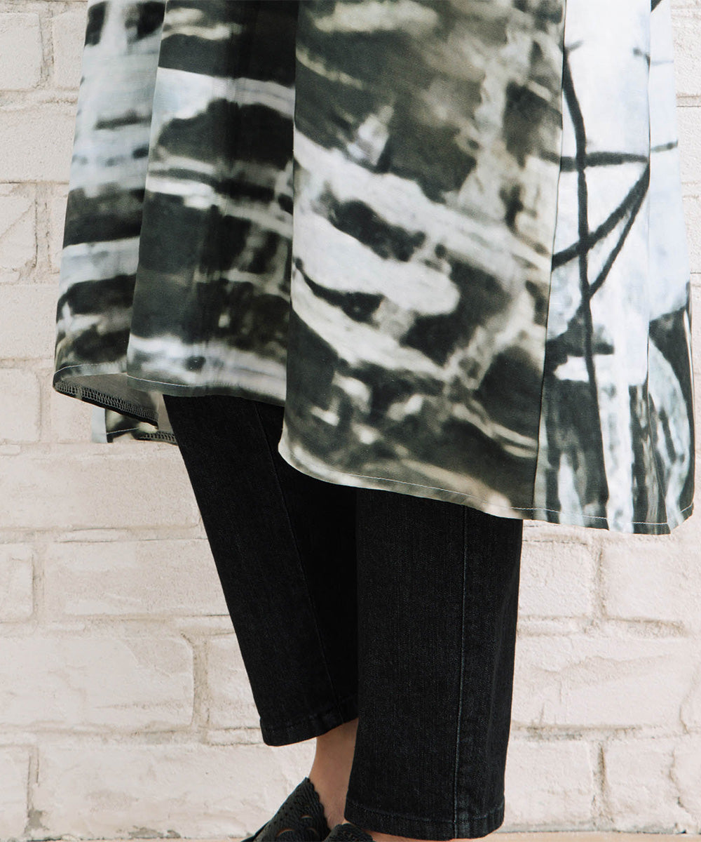 K COLLECTION フォトグラフプリントワンピース