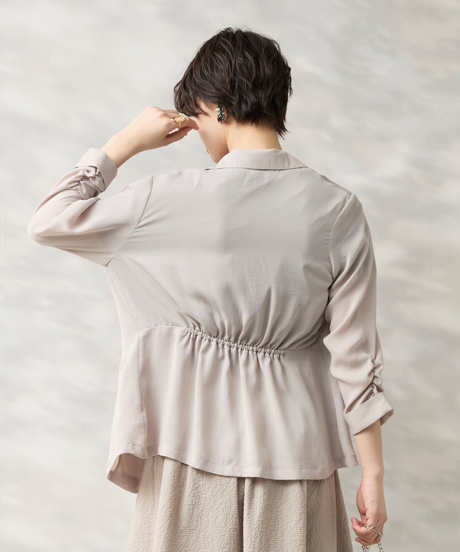 【100枚限定再入荷】【JETSET SOLO PLUS】NANOtex®トッパージャケット