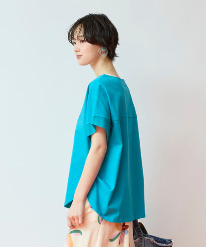 【JETSET SOLO PLUS】MVS天竺遮熱冷感コクーンTシャツ