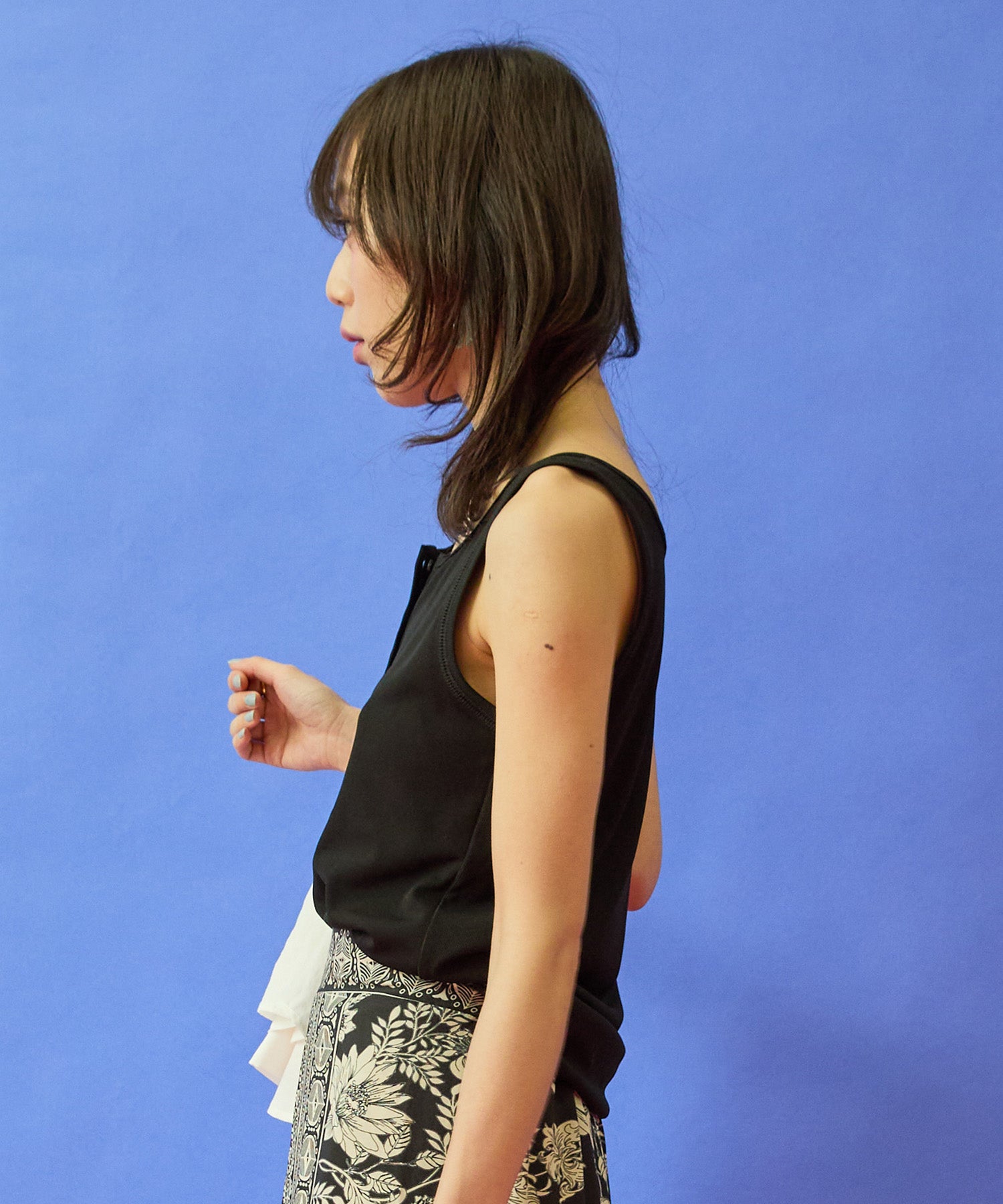 【FONT LAB】ヘンリーネックタンクトップ