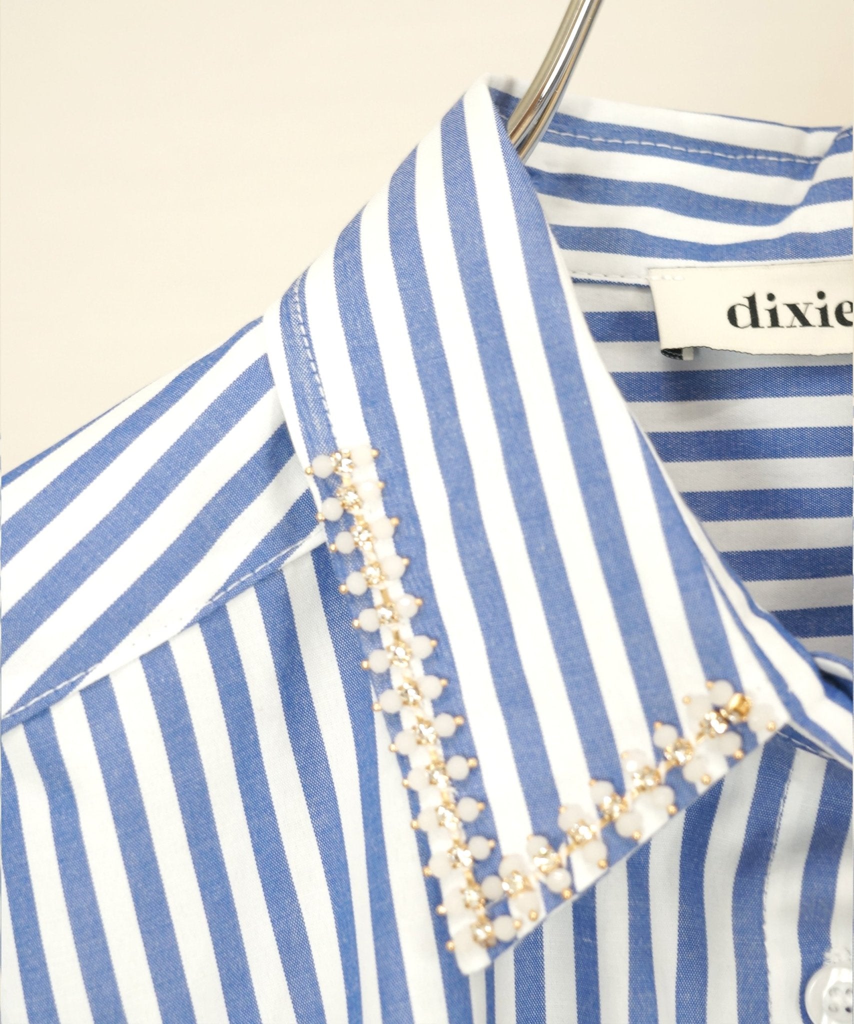 【DIXIE】ビジューカラーストライプシャツ - マインドウインド公式オンラインストア