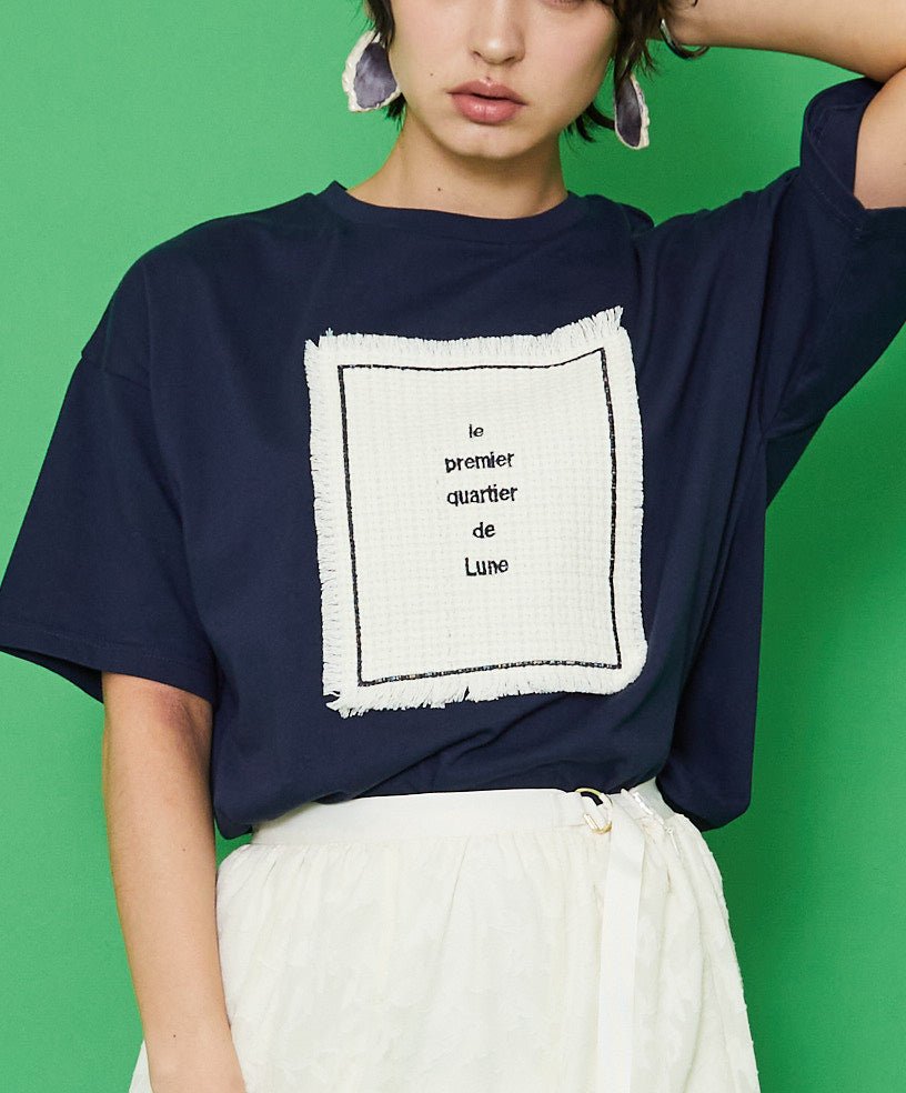 【FONT LAB】パッチワークツイードTシャツ - マインドウインド公式オンラインストア
