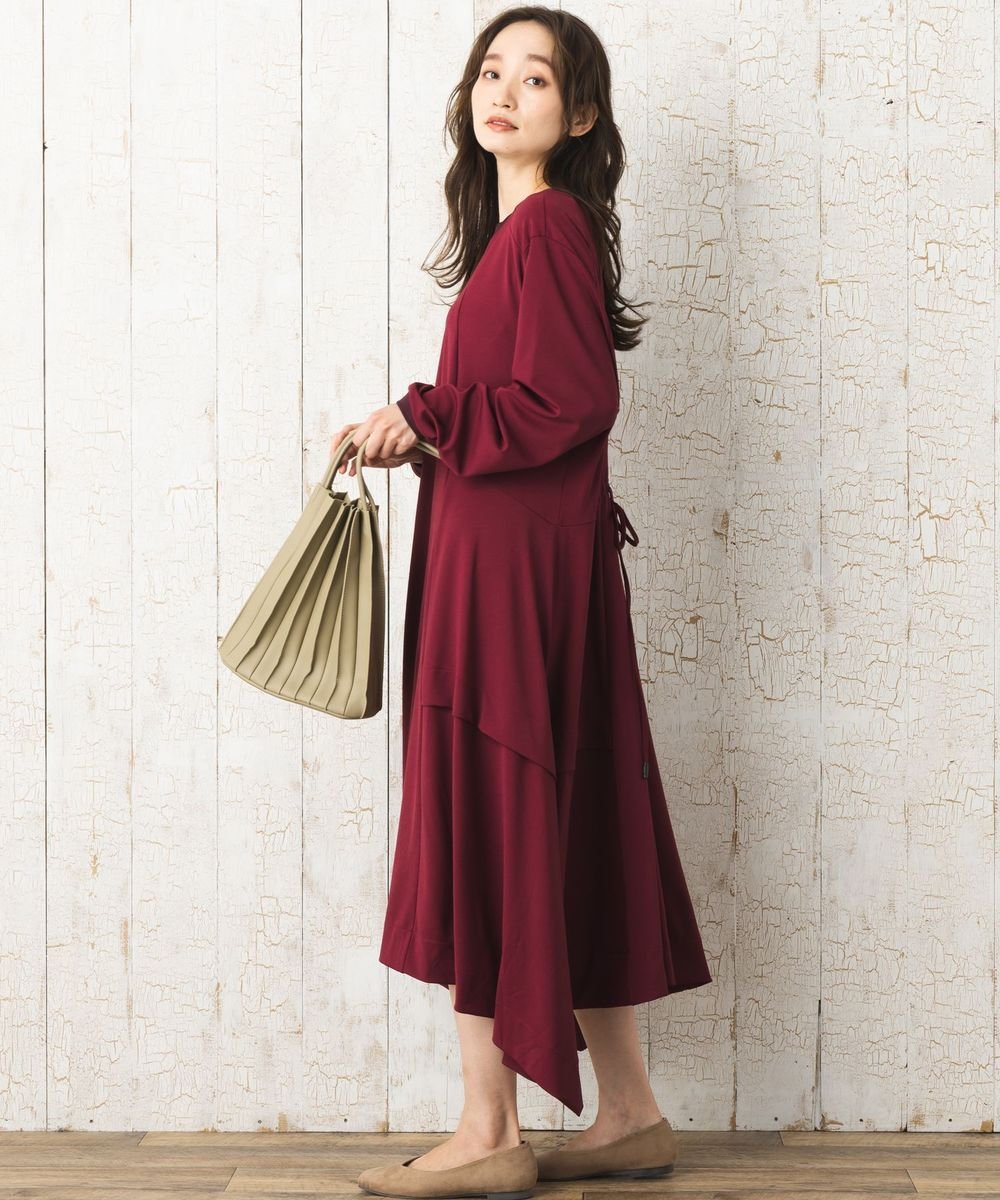 【限定販売】【大きいサイズ】 21号(6L～) MAT FASHION アシメヘムリブワンピース - マインドウインド公式オンラインストア