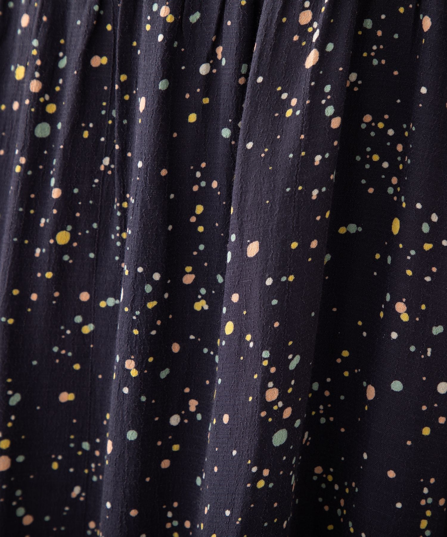 indi & cold カラフルドットワンピース