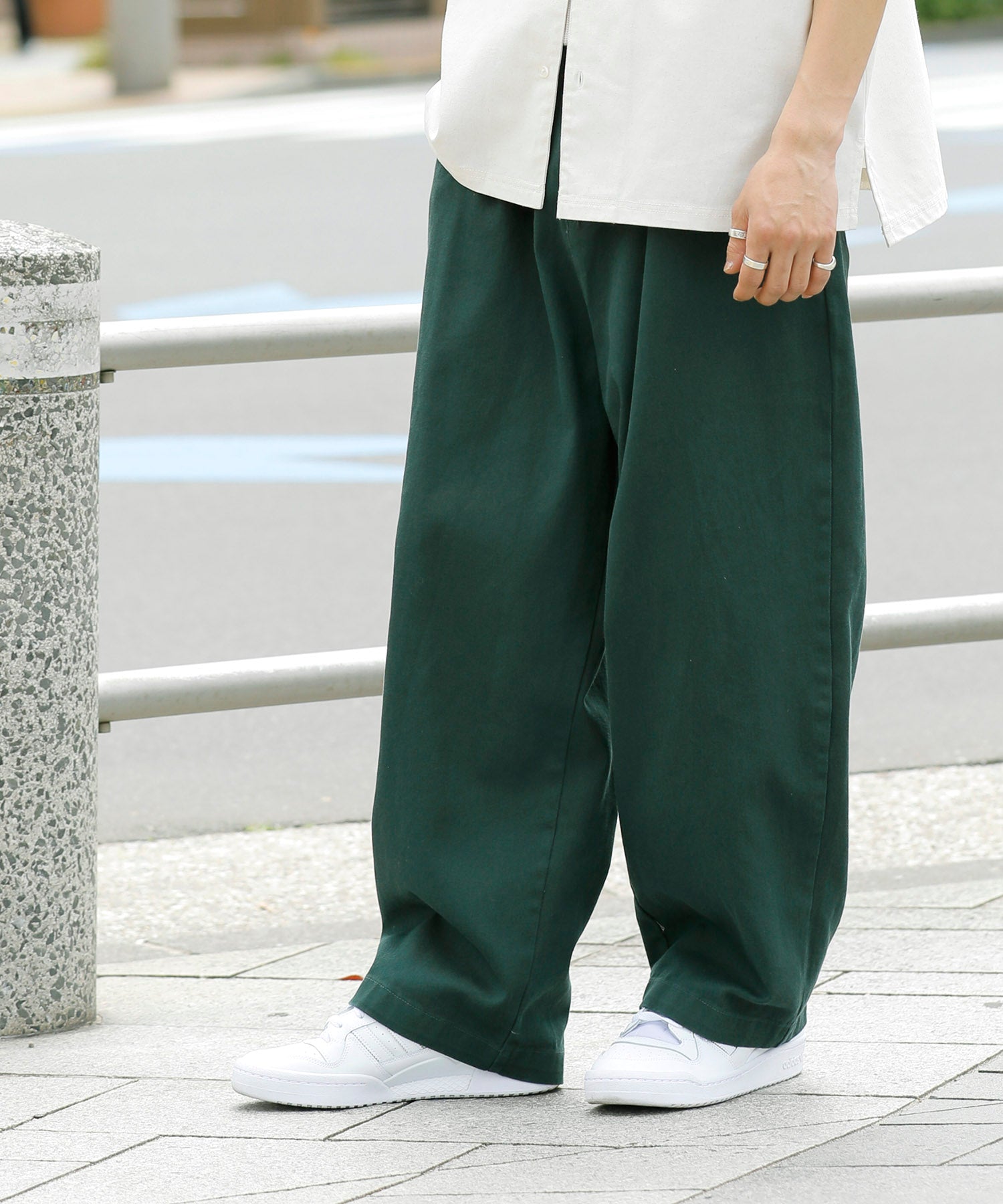 ガウチョパンツ ワイドパンツ 袴パンツ メンズ 9分丈 韓国 モード 人気 XL